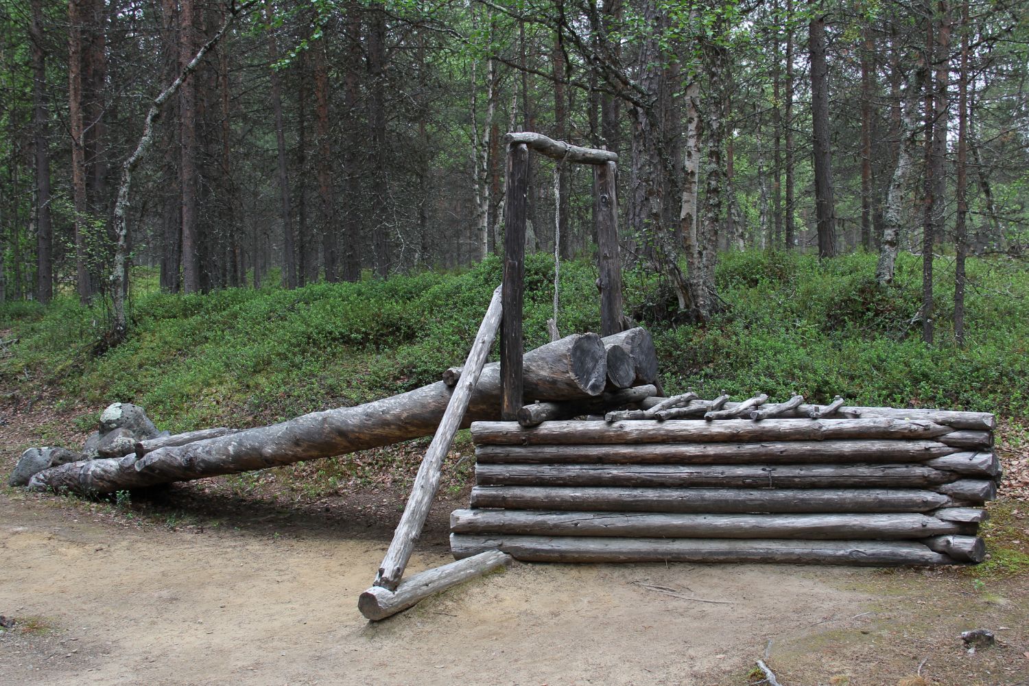 deadfall-trap