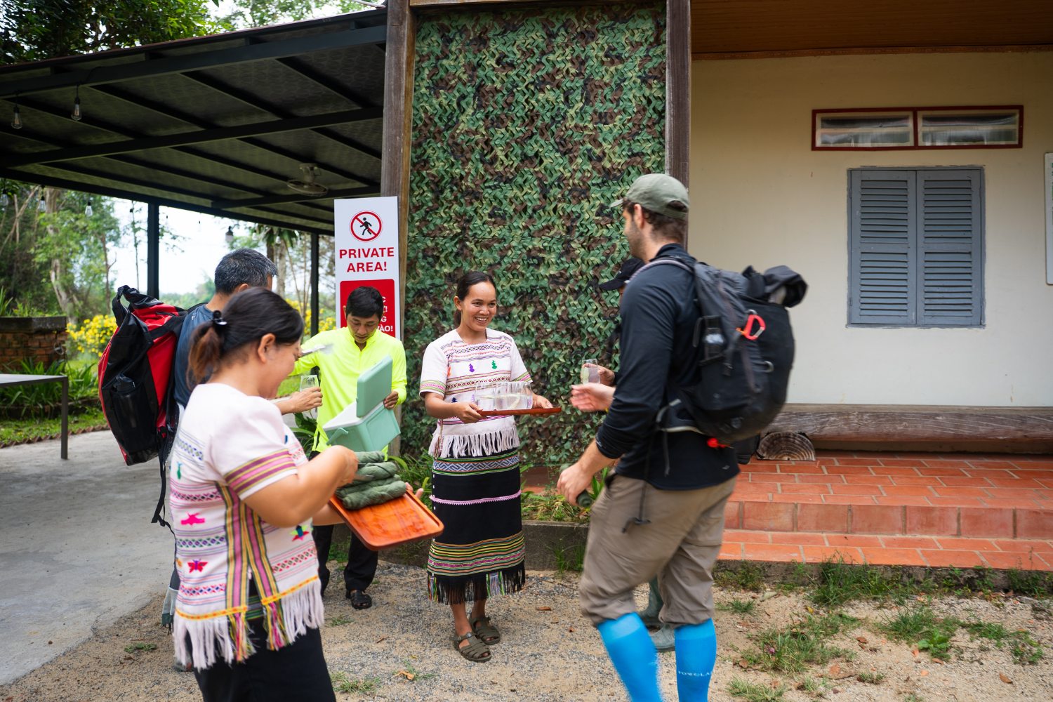 Warm smiles from Ma women welcome visitors to Cat Tien National Park.