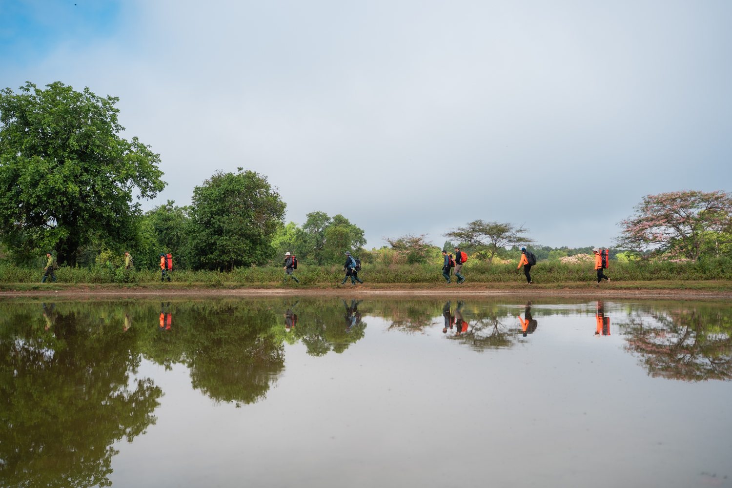 Visitors take part in trekking and wildlife exploration tours with Katien Safari.